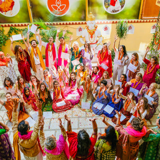 Akhanda Yoga Teacher Training Graduation Rishikesh India