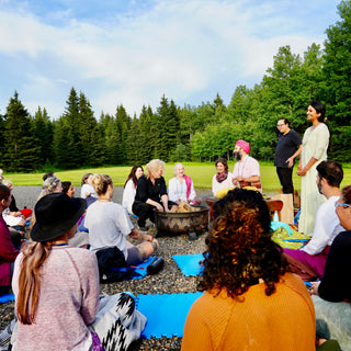 Reawaken to your Soul Purpose Sanctum Retreat - Alberta Canada - July 2024 - Fire Ceremony